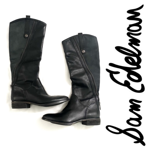 Sam Edelman Patrice 17” High Cut Boots Size 7.5 - Picture 1 of 12